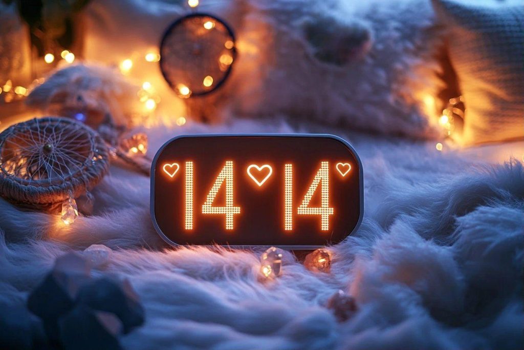 14h14 signification amour argent travail