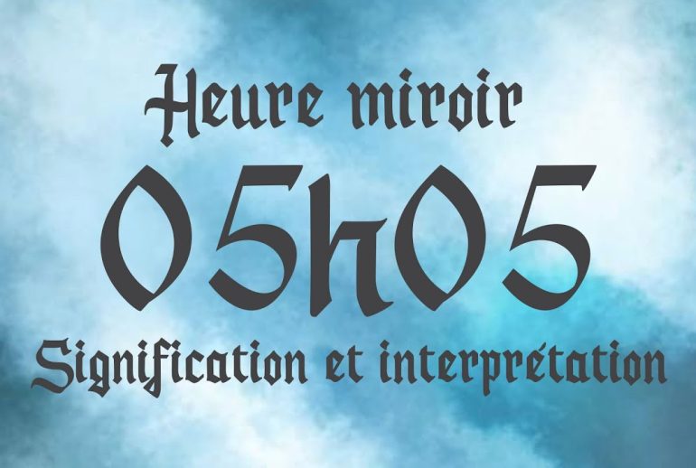 05h05 signification