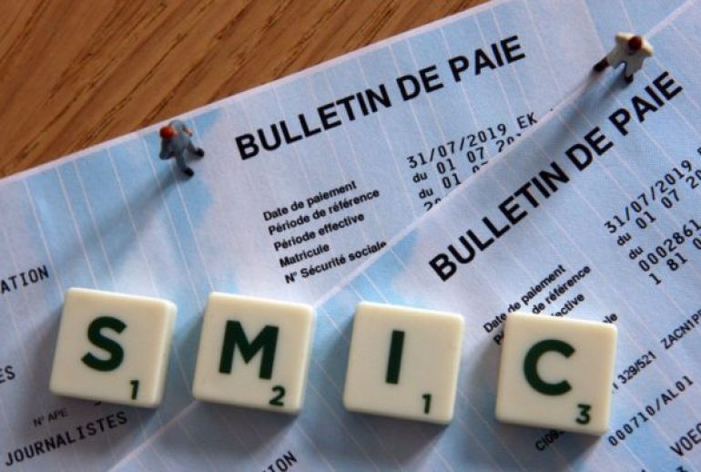 Augmentation smic 2025
