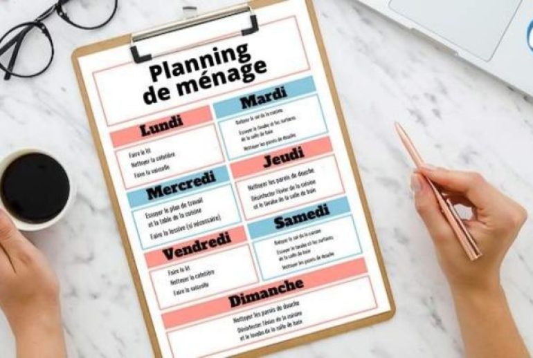 Planning ménage